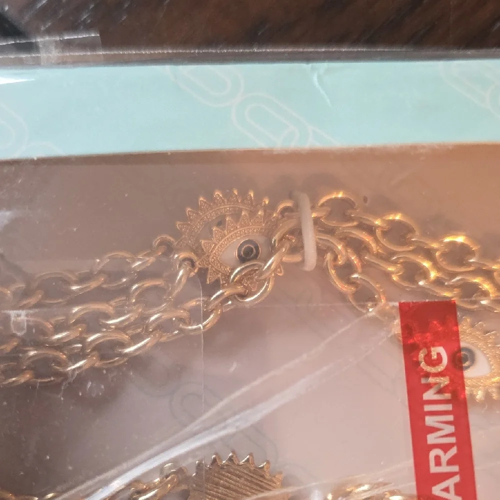 Gold Crossbody Phone Chain